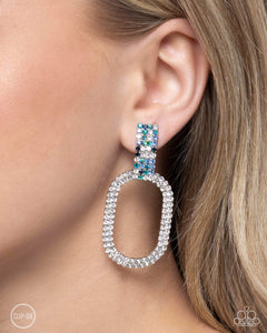 Guarded Glitz - Blue Clip-On