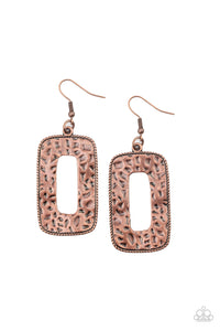 Paparazzi Accessories Primal Elements - Brass Earrings