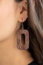 Load image into Gallery viewer, Paparazzi Accessories Primal Elements - Brass Earrings
