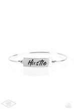 Load image into Gallery viewer, Paparazzi Accessories Hustle Hard - Silver Bracelet
