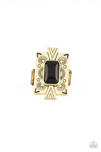Paparazzi Accessories So Smithsonian - Brass Ring