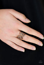 Load image into Gallery viewer, All Aflutter - Copper Butterfly Ring
