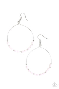 Paparazzi Accessories Prize Winning Sparkle - Pink Earrings