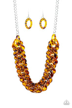 Load image into Gallery viewer, Comin In HAUTE - Brown Necklace
