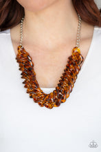 Load image into Gallery viewer, Comin In HAUTE - Brown Necklace
