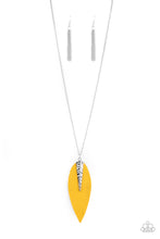 Load image into Gallery viewer, Paparazzi Accessories Quill Quest - Yellow Necklace
