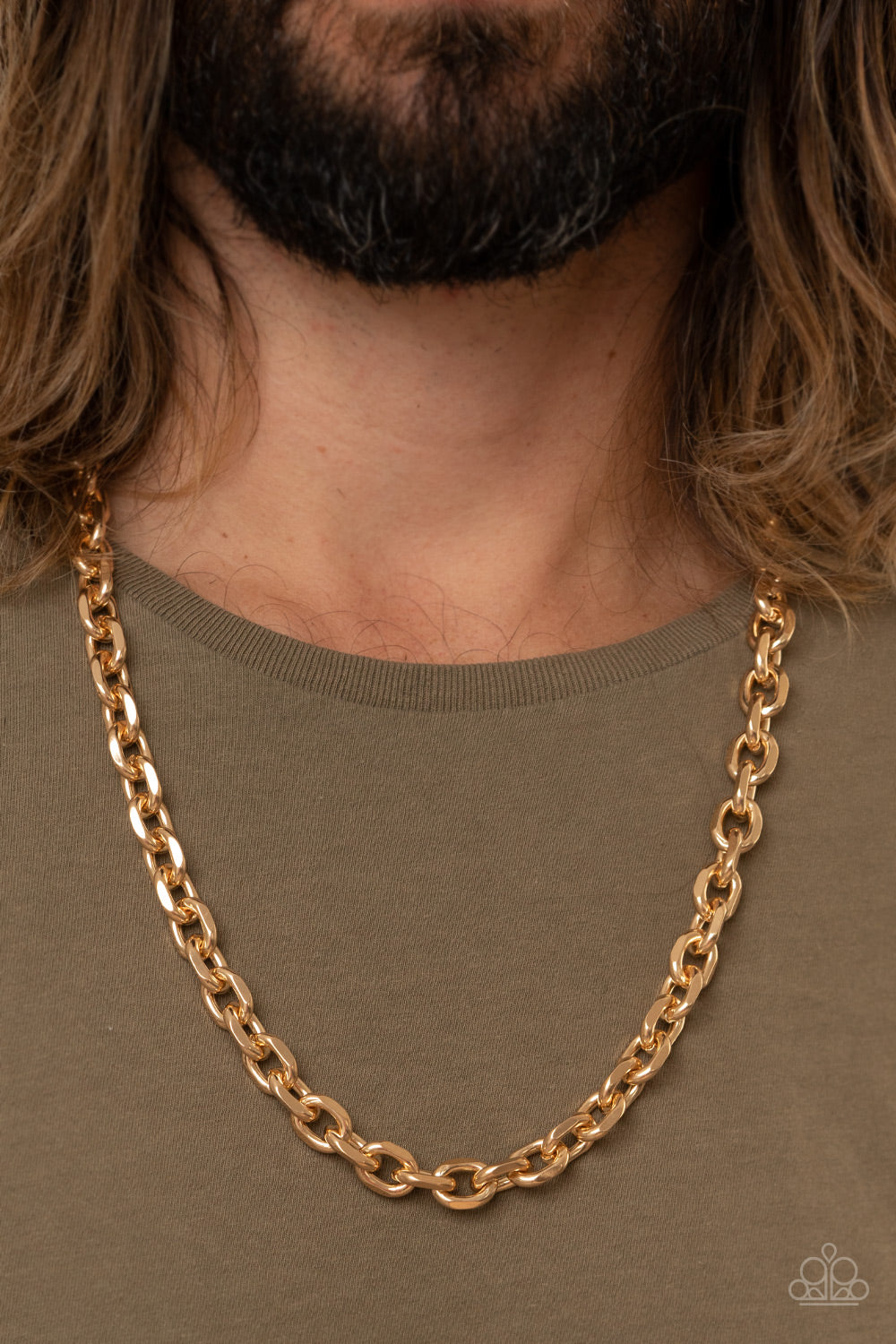 Steel Trap - Gold Necklace Set