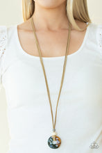 Load image into Gallery viewer, Primal Paradise - Brown Necklace
