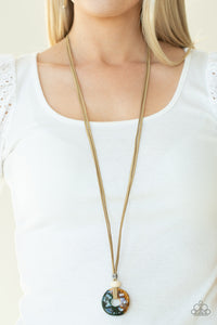 Primal Paradise - Brown Necklace
