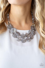 Load image into Gallery viewer, Beach Day Demure - Grey Opaque Necklace
