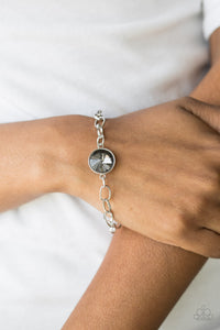 All Aglitter - Silver Gem Bracelet Set