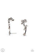 Load image into Gallery viewer, Astral Anthem - White Ear Crawler Earrings
